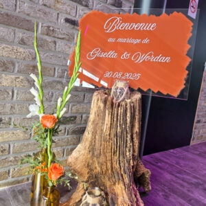 Panneau bienvenue - rectangle