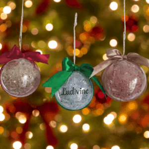 Boule tulle pailletté