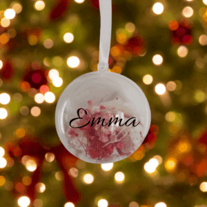 Boule fleurs séchées