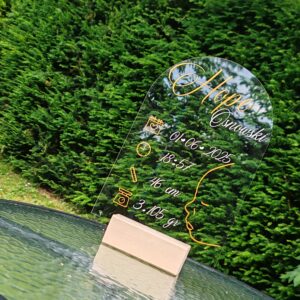 Cadre plexi naissance