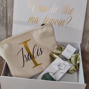 Box demande témoin/demoiselle-garçon d'honneur