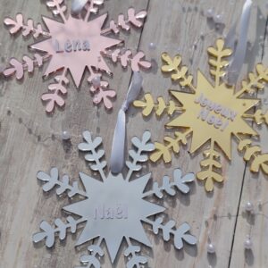 Décoration sapin - Flocon