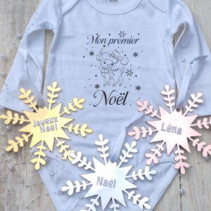 Pack body + décoration flocon