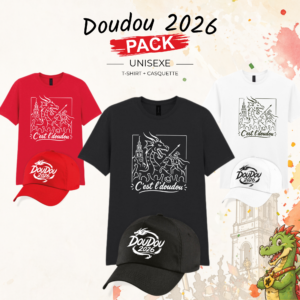 Pack T-shirt + casquette adulte - C'est l'doudou