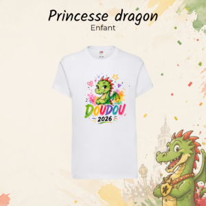T-shirt enfant - Princesse dragon