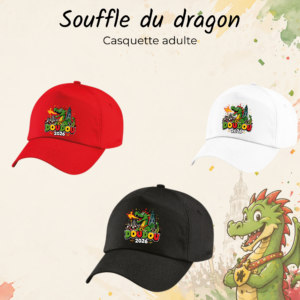 Casquette adulte - souffle du dragon