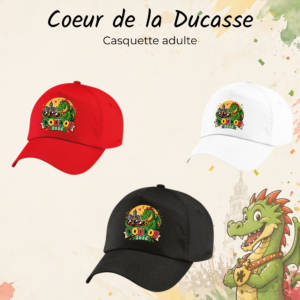 Casquette adulte - Coeur de la Ducasse