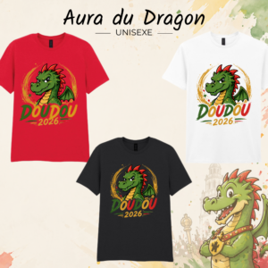 T-shirt adulte - Aura du Dragon