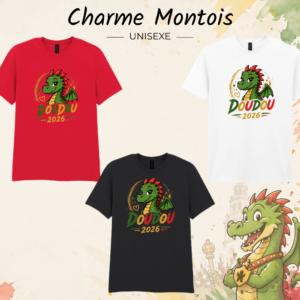 T-shirt adulte - Charme Montois