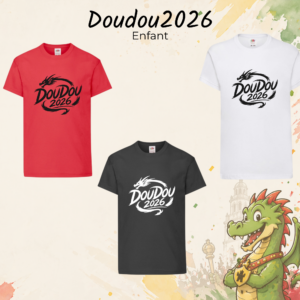 T-shirt enfant - Doudou 2026