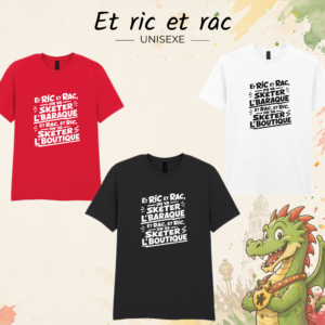 T-shirt adulte - Et ric et rac