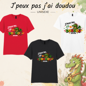 T-shirt adulte - J'peux pas j'ai Doudou