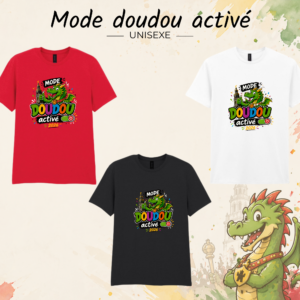 T-shirt adulte - Mode Doudou activé