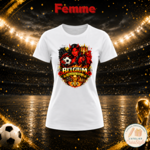 T-shirt Femme Belgium 2026